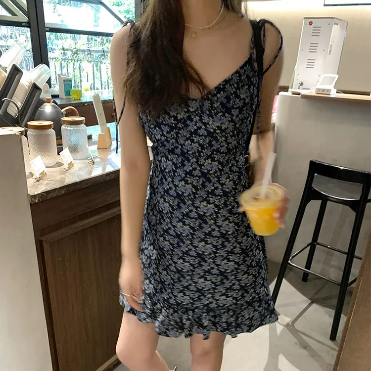 KUNZHUDAXIANG Slip Dress Women's-7