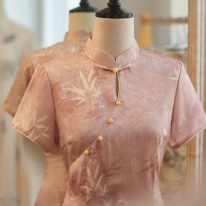 EFCR Cheongsams Women's Pink-2