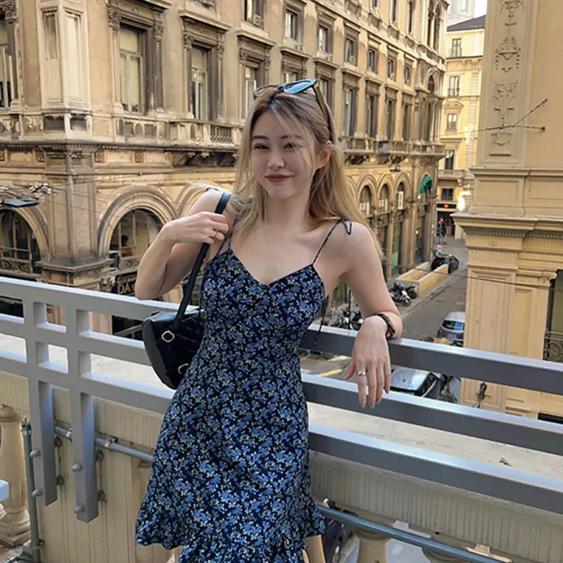 KUNZHUDAXIANG Slip Dress Women's-5
