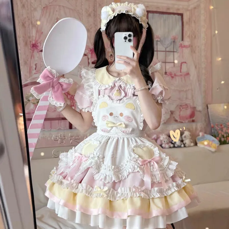 EFCR Lolita Dresses Women's Pink-1