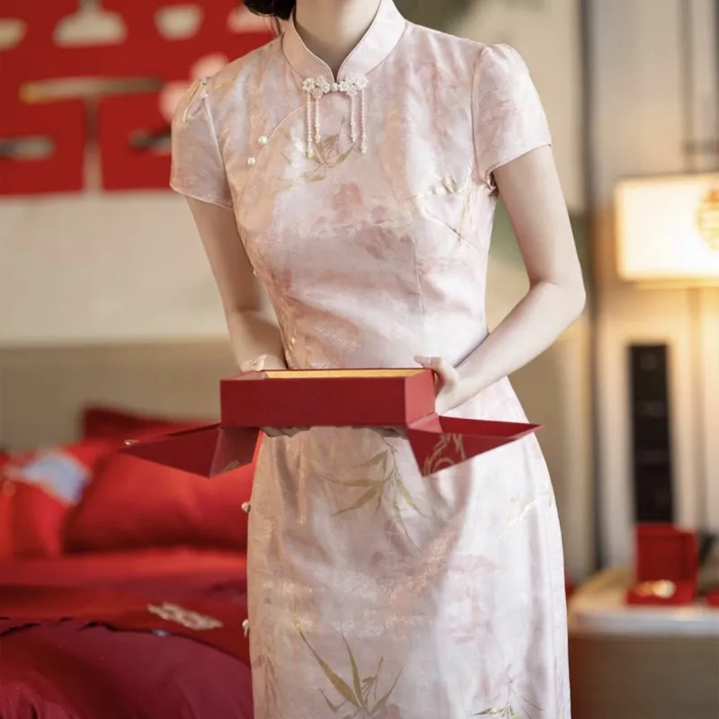 EFCR Cheongsams Women's Pink-1