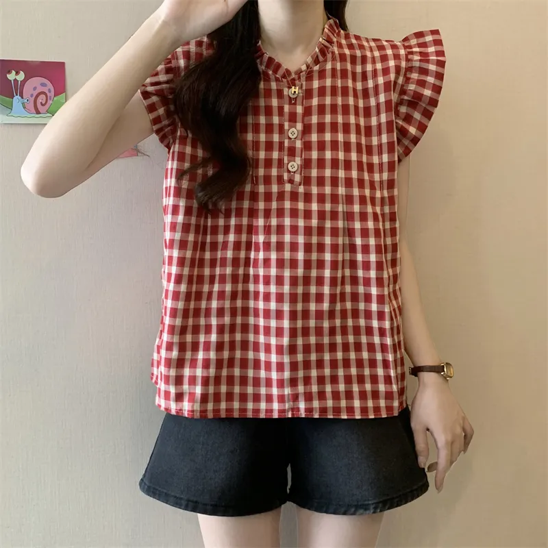 Mu Xiao Xin Shirts Women's-7