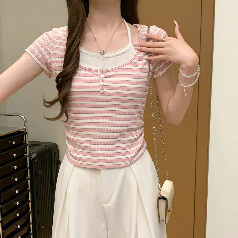 Mu Xiao Xin Regular T Shirt Women's-8