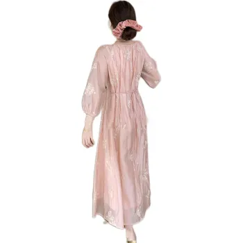 Mu Xiao Xin Long Sleeved Dress Women's