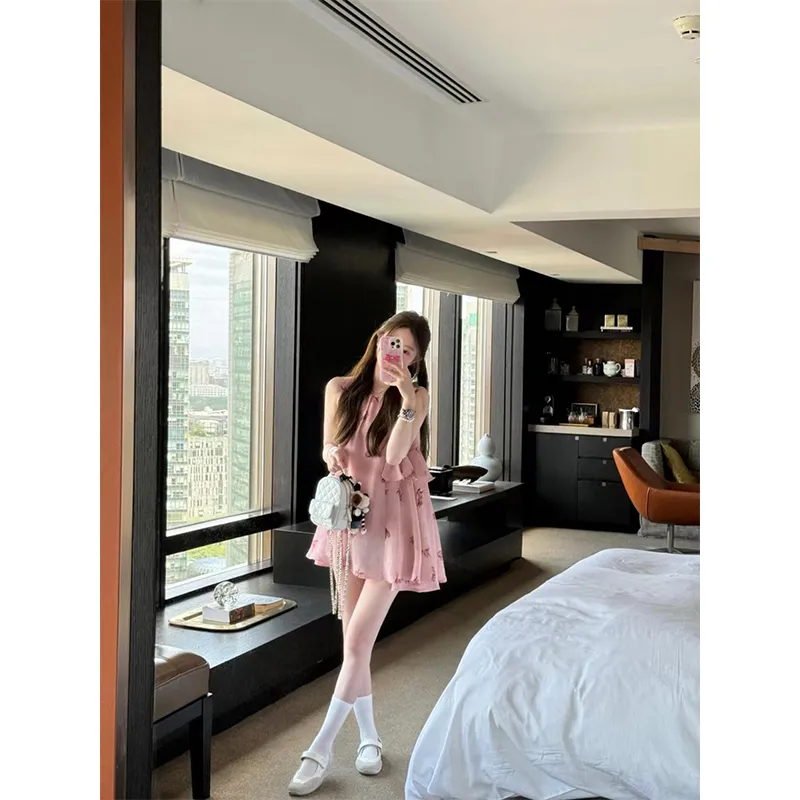 Mu Xiao Xin Sleeveless Dress Women's-1
