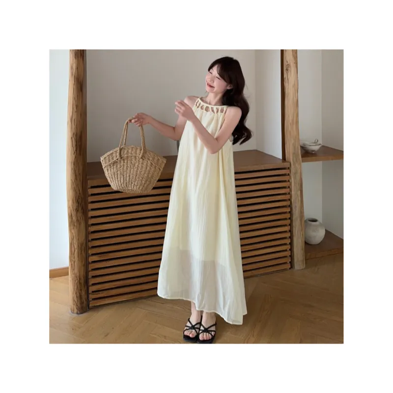 Mu Xiao Xin Sleeveless Dress Women's-2
