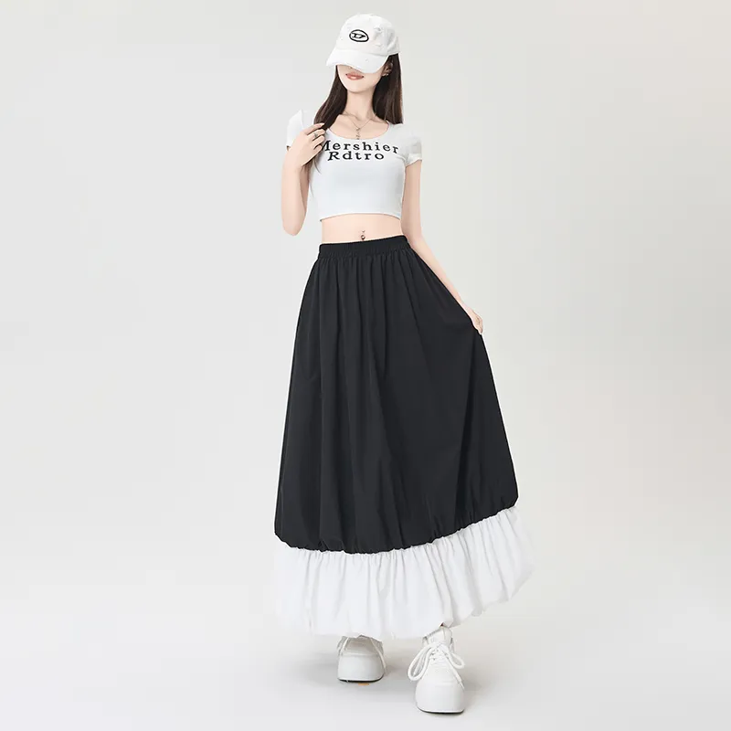 Mu Xiao Xin Casual Long Skirt Women's-2
