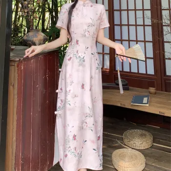 Mu Xiao Xin Short Sleeved Dress Women's