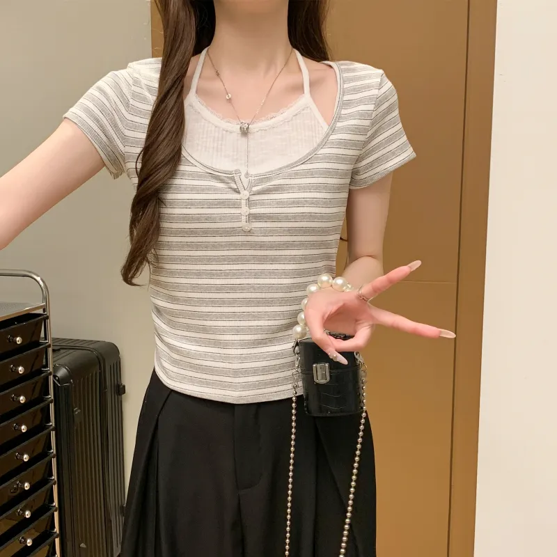Mu Xiao Xin Regular T Shirt Women's-2