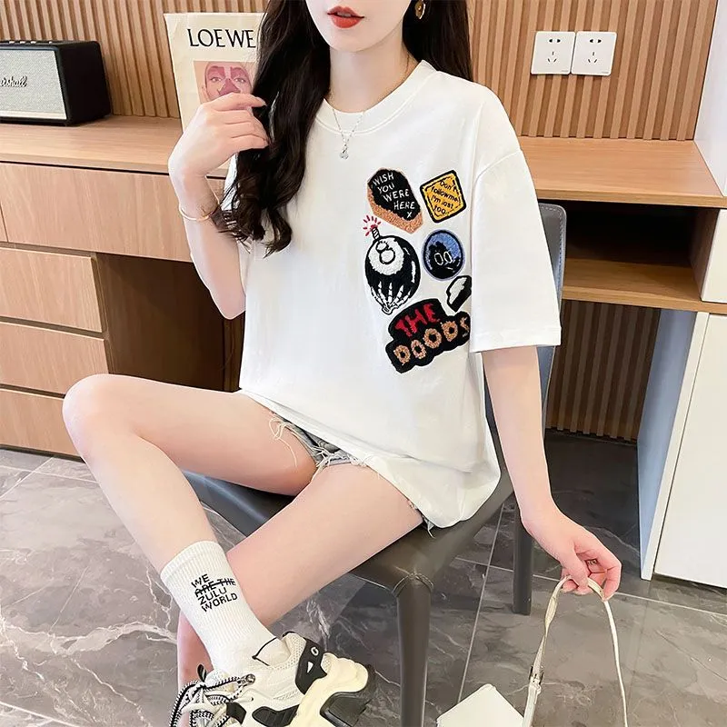 Mu Xiao Xin Regular T Shirt Women's-2