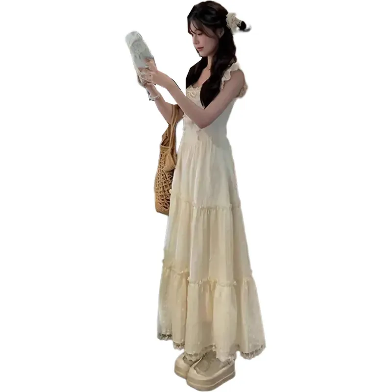 Mu Xiao Xin Sleeveless Dress Women's-2