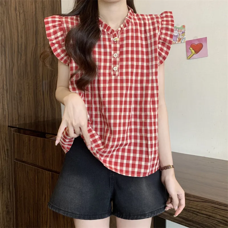 Mu Xiao Xin Shirts Women's-5