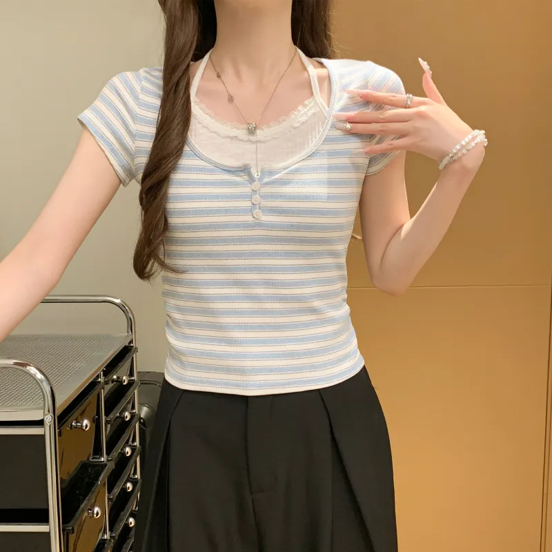 Mu Xiao Xin Regular T Shirt Women's-11