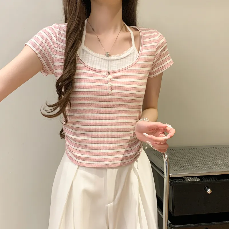 Mu Xiao Xin Regular T Shirt Women's-6