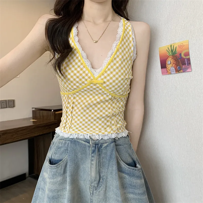 Mu Xiao Xin Camisoles Women's-8