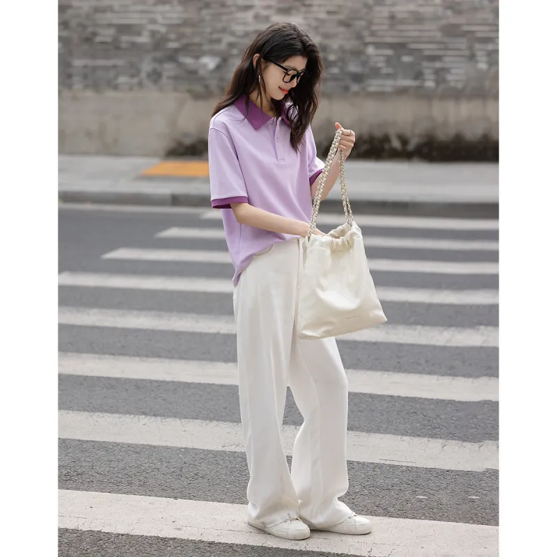 Mu Xiao Xin T Shirts Women's Purple-3