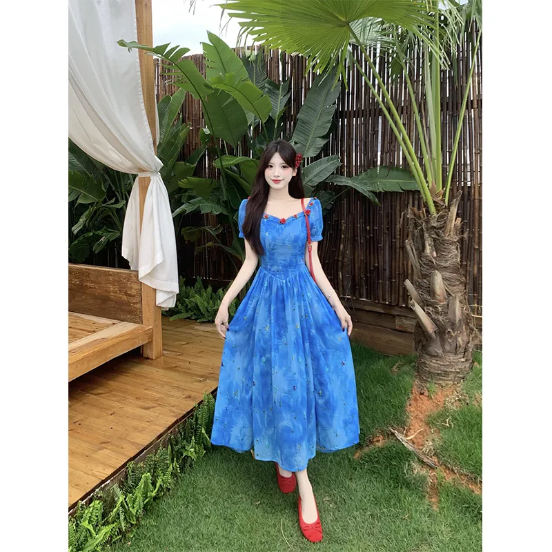 Mu Xiao Xin Slip Dresses Women's-2