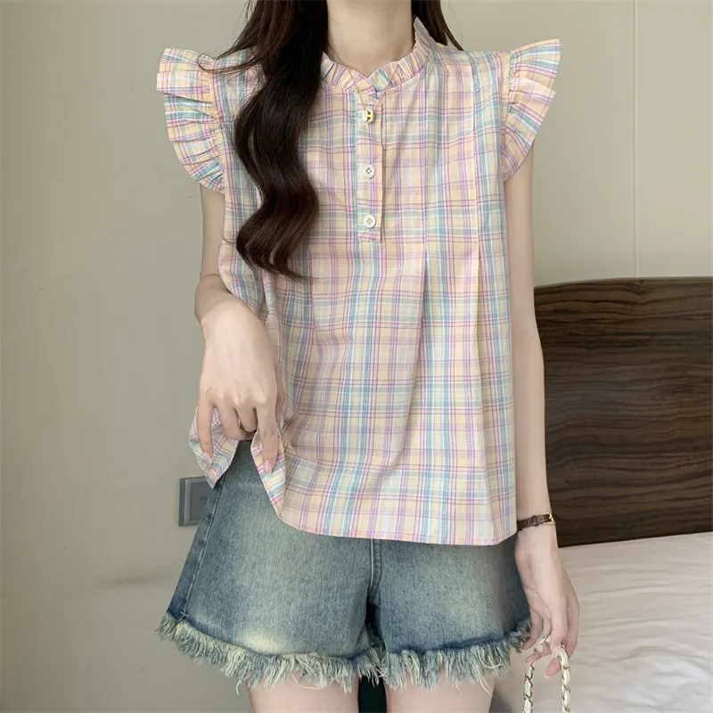 Mu Xiao Xin Shirts Women's-10
