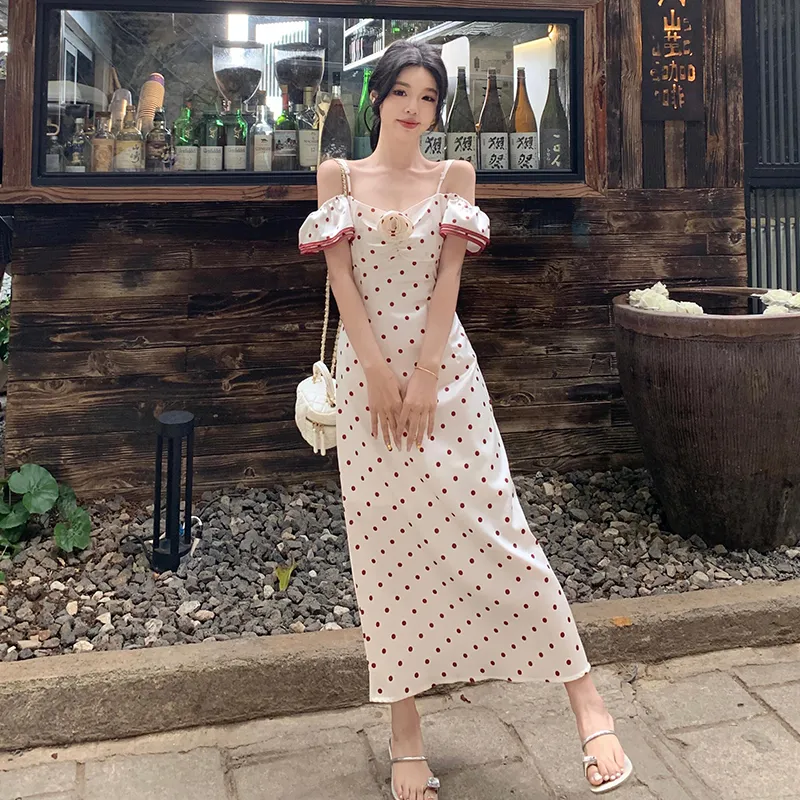 Mu Xiao Xin Slip Dresses Women's Dress-2
