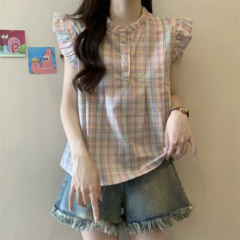 Mu Xiao Xin Shirts Women's-11
