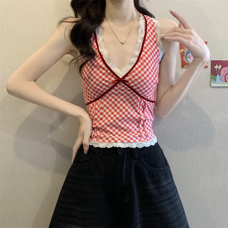 Mu Xiao Xin Camisoles Women's-18