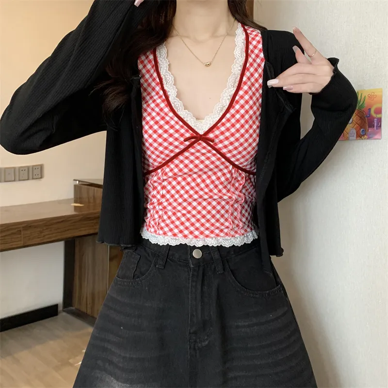 Mu Xiao Xin Camisoles Women's-5