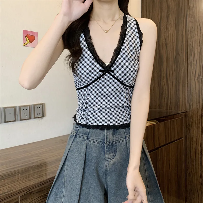 Mu Xiao Xin Camisoles Women's-15
