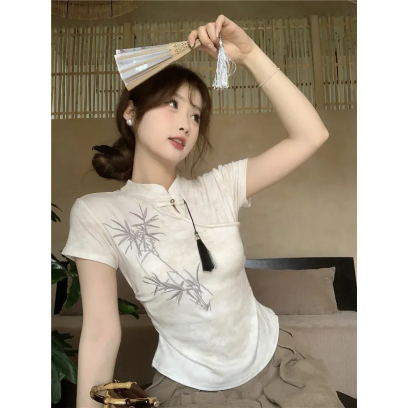 Mu Xiao Xin Regular T Shirt Women's-3