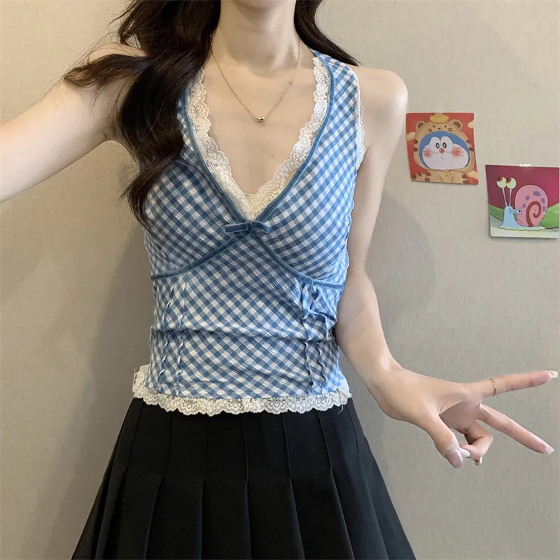 Mu Xiao Xin Camisoles Women's-11