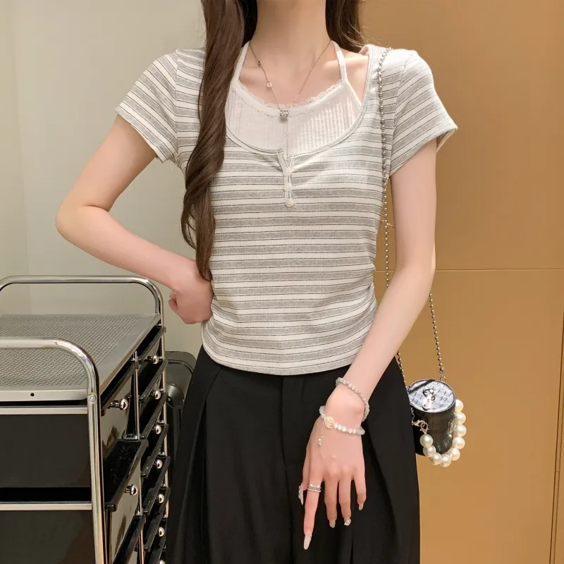 Mu Xiao Xin Regular T Shirt Women's-4