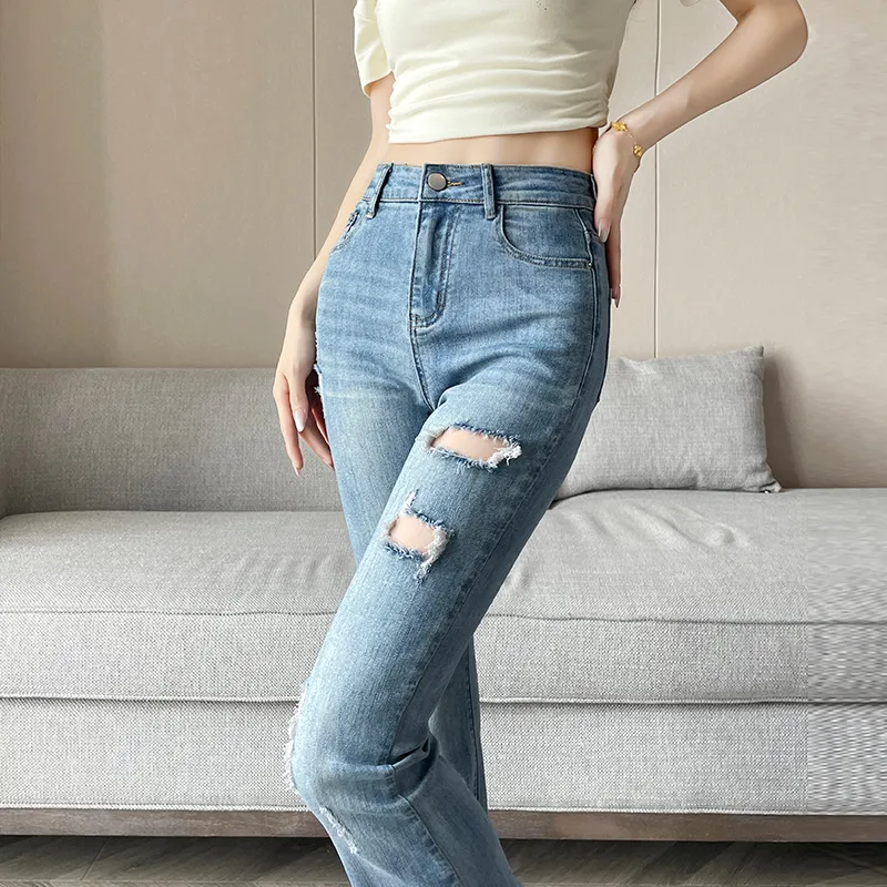 Mu Xiao Xin Jeans Women's-4