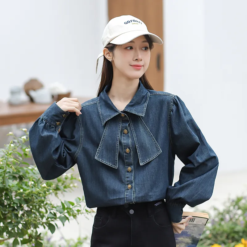 Mu Xiao Xin Shirts Women's-0