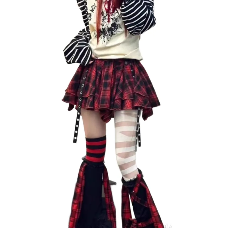 GUAILILUOLI Casual Short Skirts Women's-1