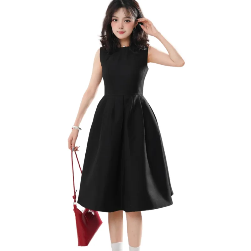 GUAILILUOLI Sleeveless Dress Women's-3