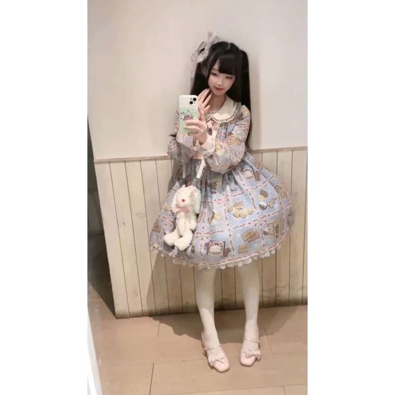 MDEHT Lolita Dresses Women's Image Color-2