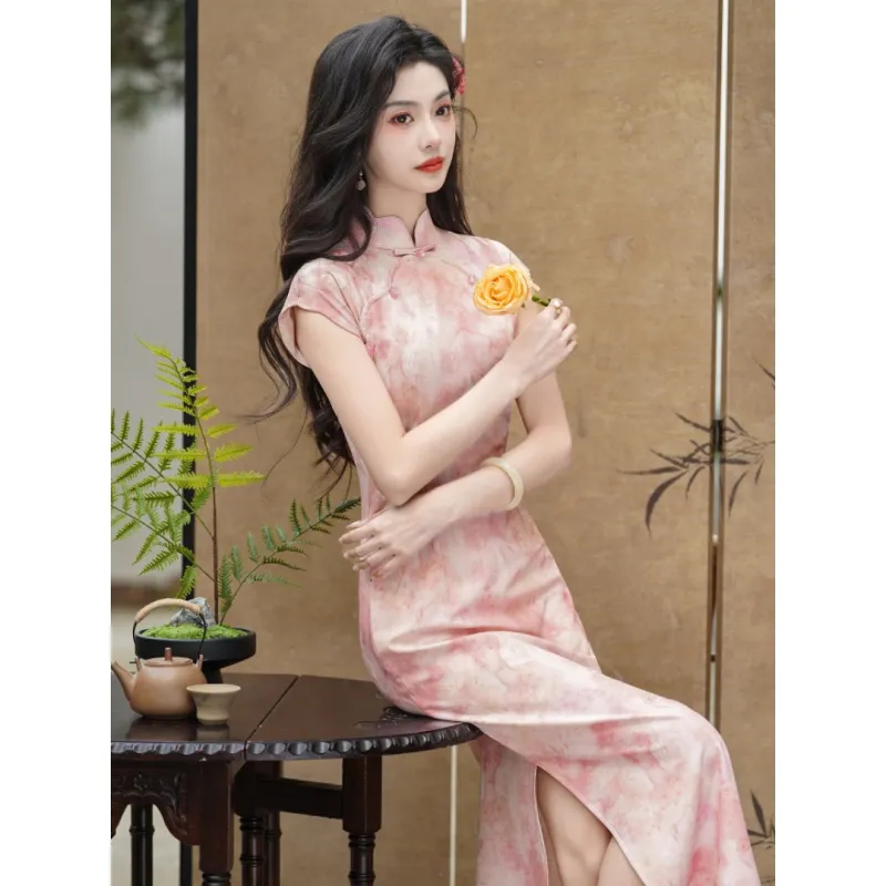 MDEHT Cheongsams Women's Pink-0