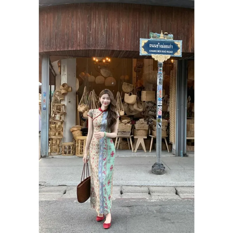 MDEHT Cheongsams Women's Image Color-5