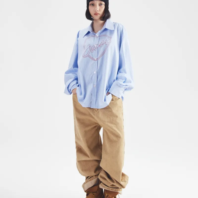 MDEHT Jeans Women's Light Brown-2