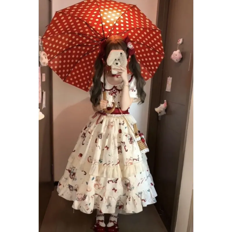 MDEHT Lolita Dresses Women's Image Color-5