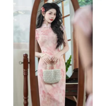 / Cheongsams Women's Pink