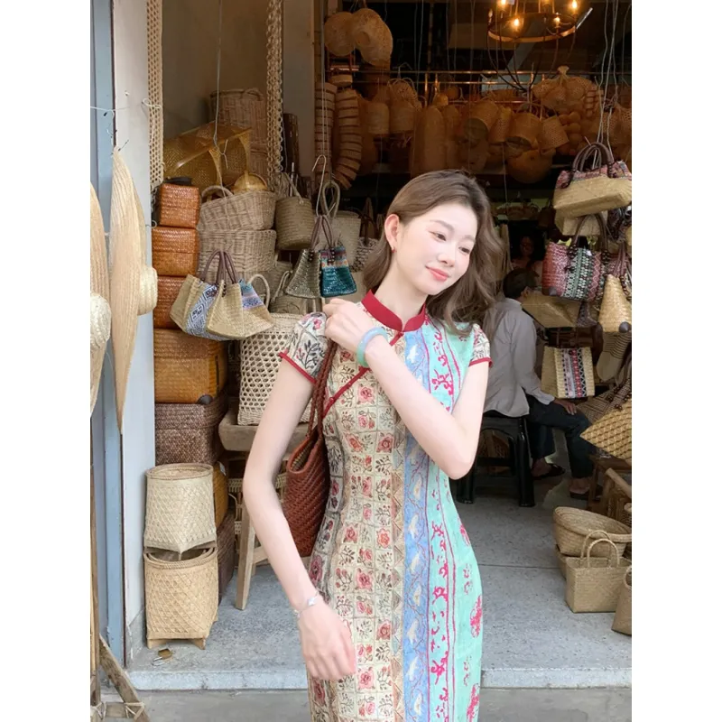 MDEHT Cheongsams Women's Image Color-4