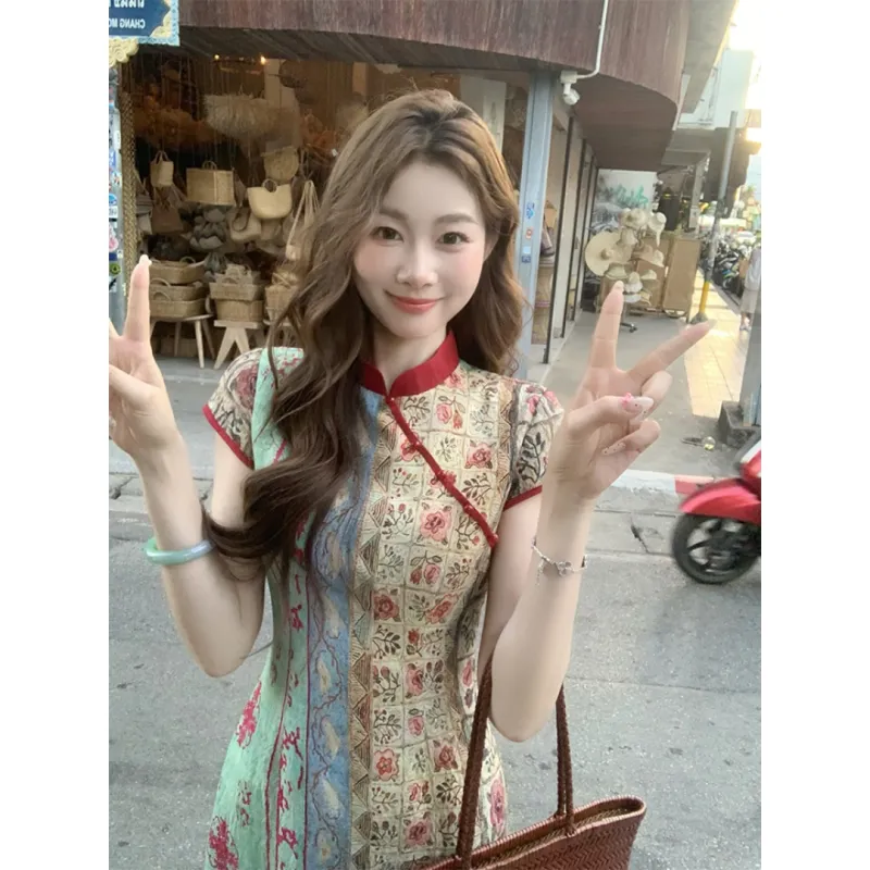 MDEHT Cheongsams Women's Image Color-1