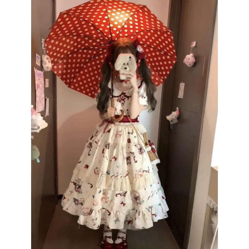 MDEHT Lolita Dresses Women's Image Color-4