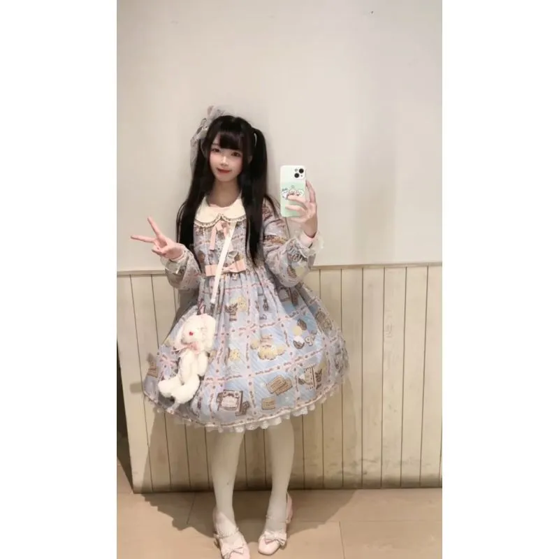 MDEHT Lolita Dresses Women's Image Color-3