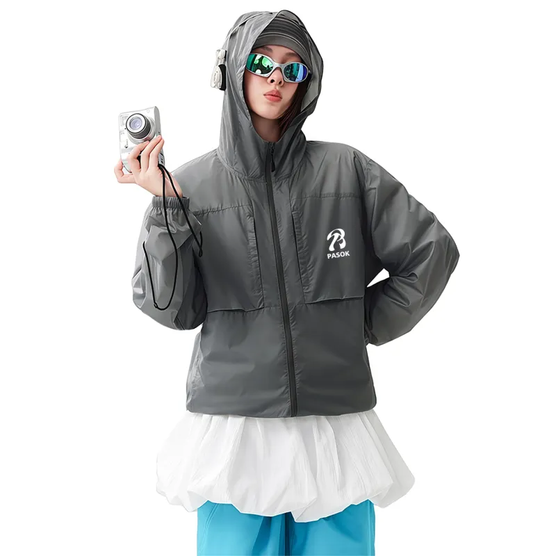 PASOK Breathable UV Protection Cooling Sun Protection Clothing Unisex-11