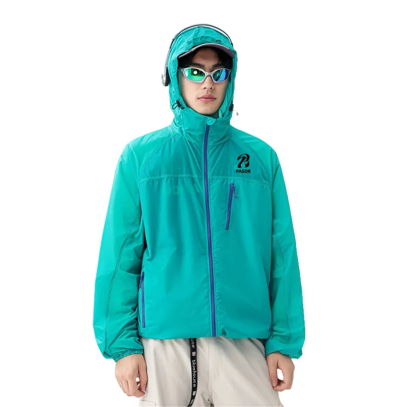 PASOK Breathable, Quick Dry, Waterproof, UV Protection Sun Protection Clothing Unisex-5
