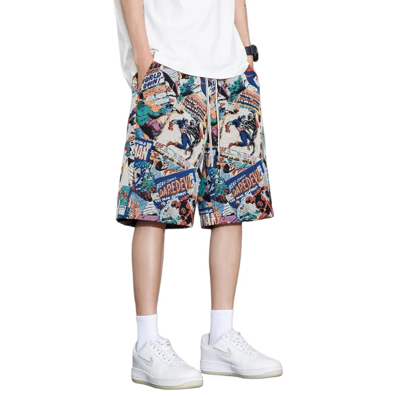 PASOK Casual Shorts Unisex Cartoon-4