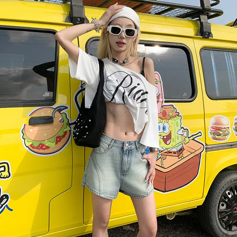 ROBINHOOD Denim Shorts Women's-4
