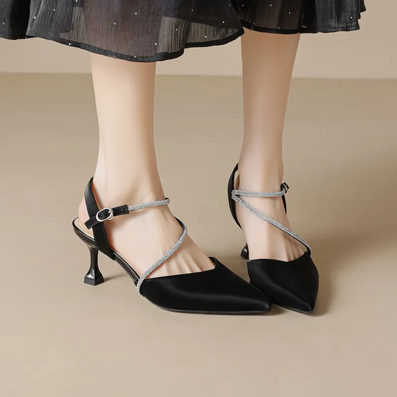 JOSINY Slim Heel High Heels 7CM Women's-12