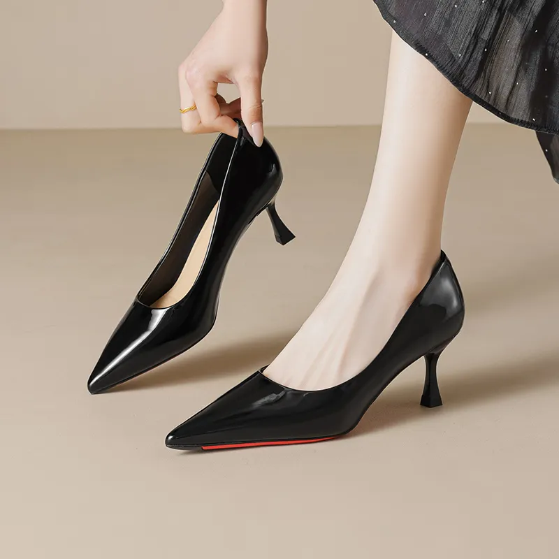 JOSINY High Heels Women's Black-6